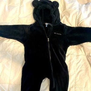 Columbia baby bear bunting suit
